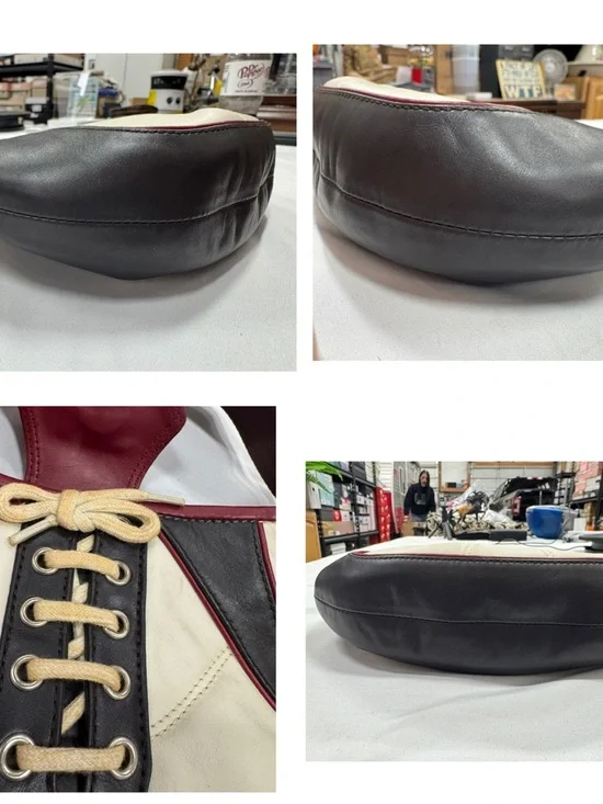 Celine Black/White/Red Vintage 2002 FIFA World Cup limited edition leather bag - Picture 6 of 10